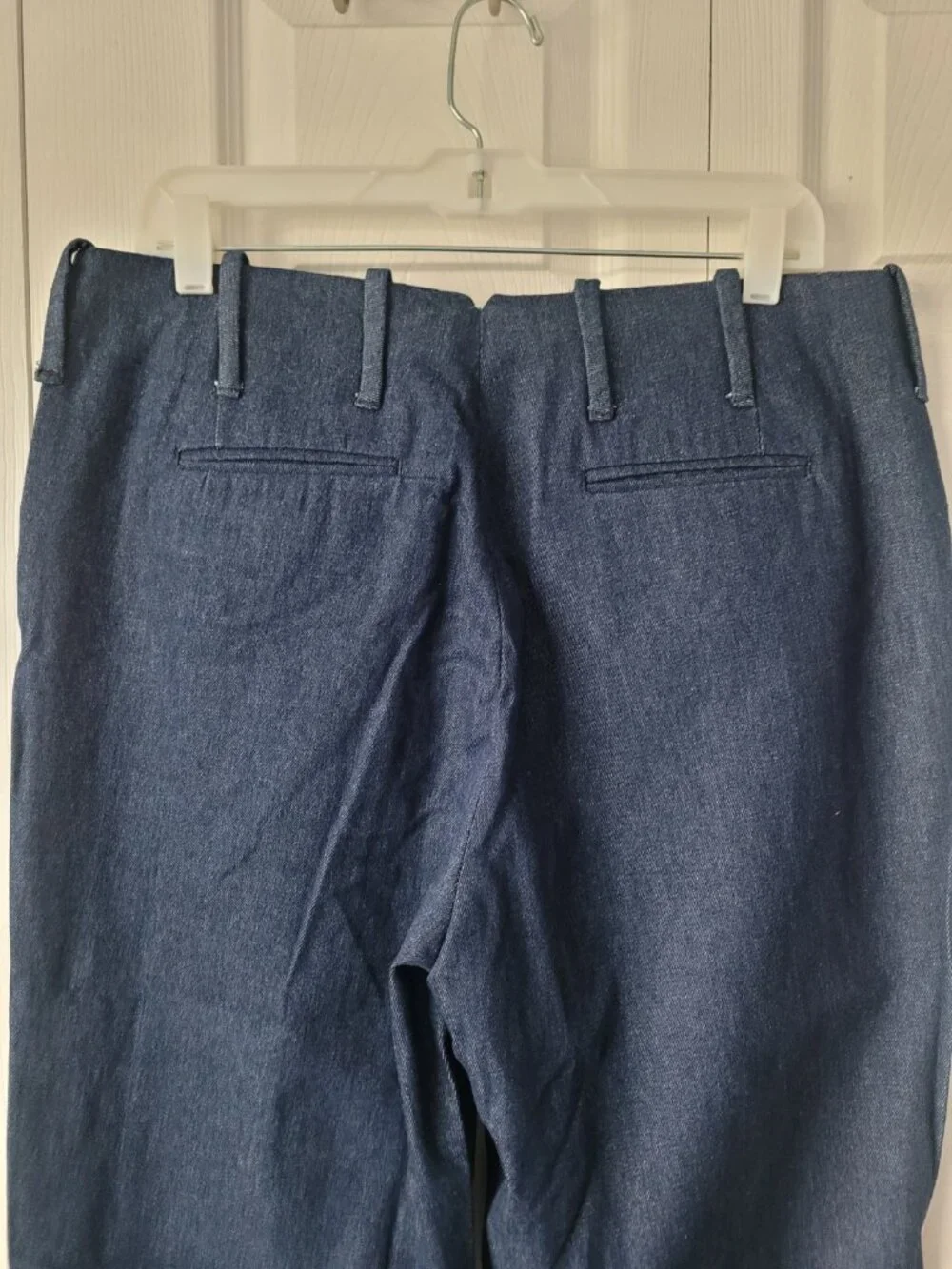 NWT Factor's Trouser in Blue Raw Denim Size 32